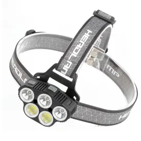 6 Modes LED Head Torch | Induction Headlight Camping COB Infrared Strong Lights