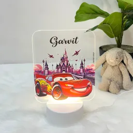 Acrylic LED Night Lamp - McQueen’s Raceway