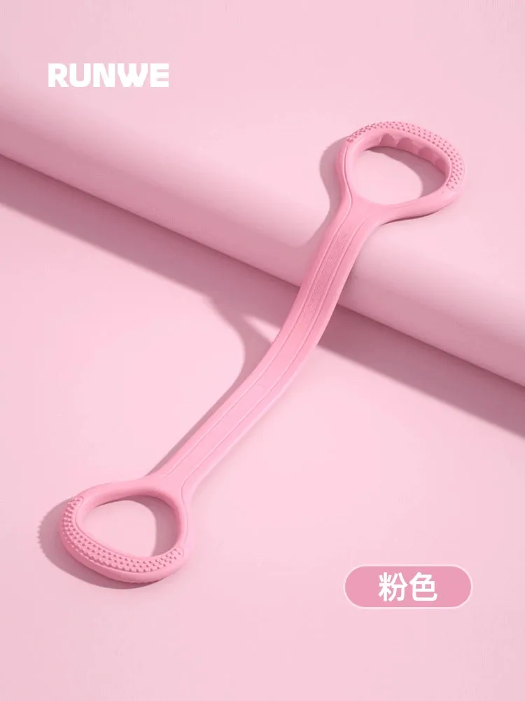 Eight-Character Chest Expander Open Back Fitness Female Stretch Strap Elastic Belt Exercise Equipment Home Open Shoulder Beauty Back Yoga Handy Gadget
