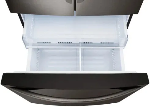 LG LRFS28XBD 28 cu.ft 3 Door French Door, Standard Depth, Ice and Water with Single Ice