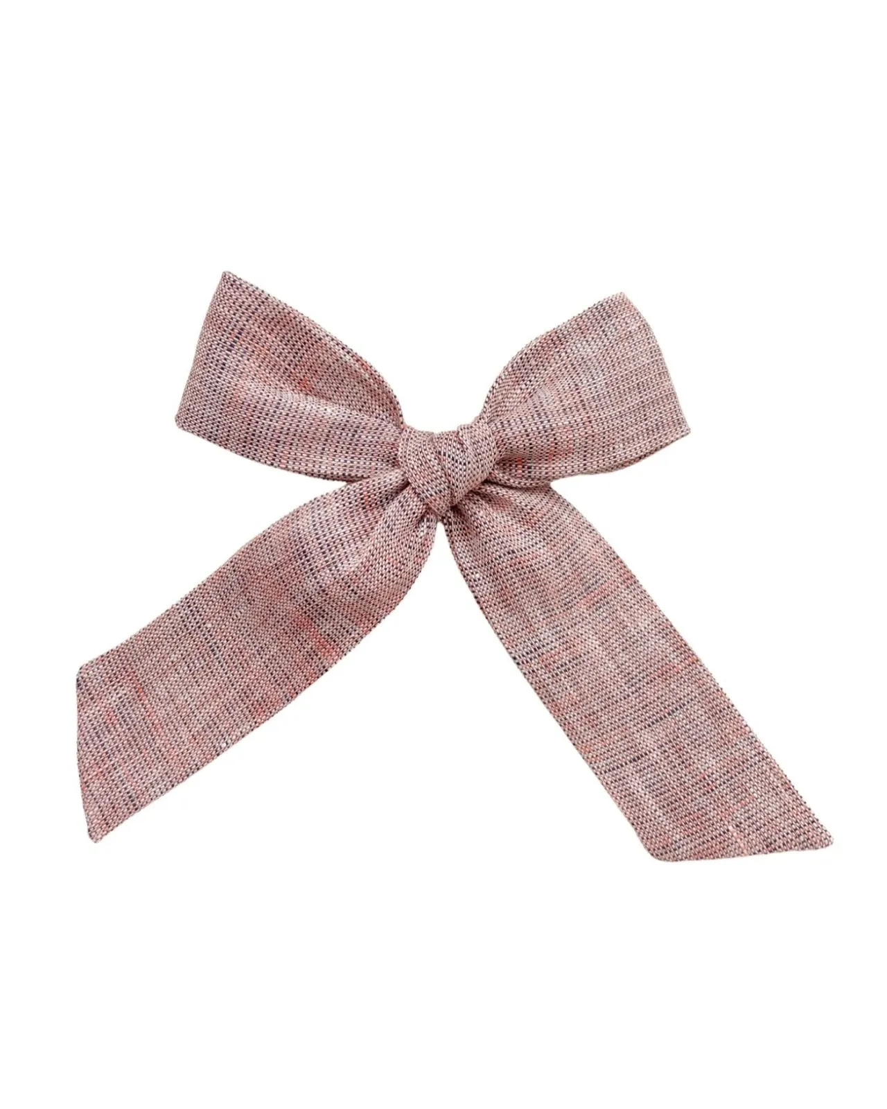 Party Bow | Monarch Gray - Alligator Clip