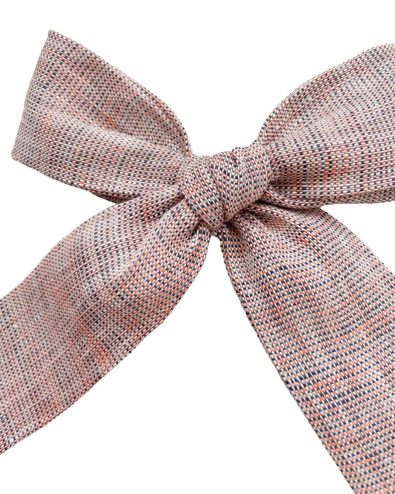 Party Bow | Monarch Gray - Alligator Clip