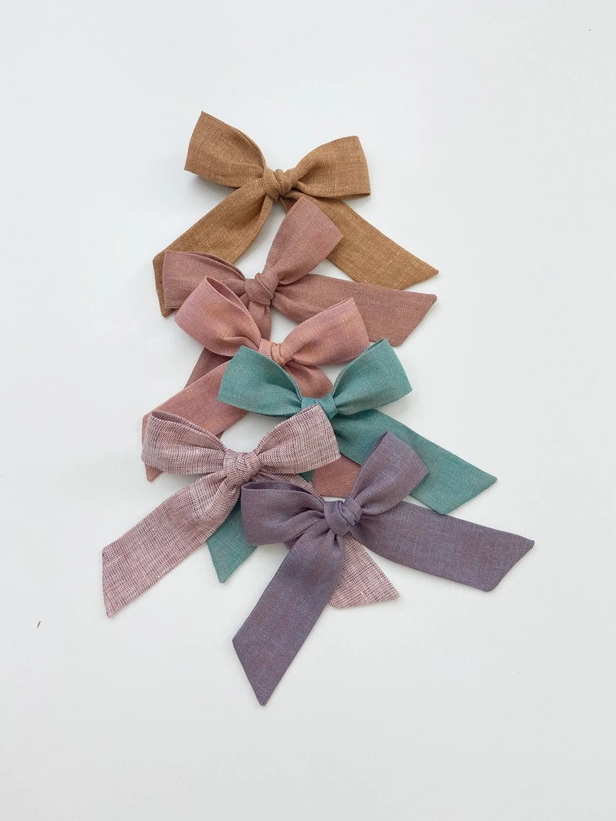 Party Bow | Mountain Purple - Alligator Clip