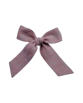 Party Bow | Mountain Purple - Alligator Clip
