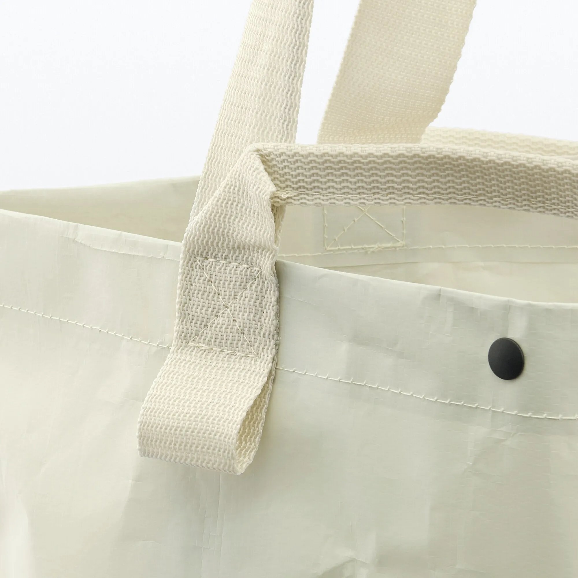 Polypropylene Sheet Tote - Light Beige