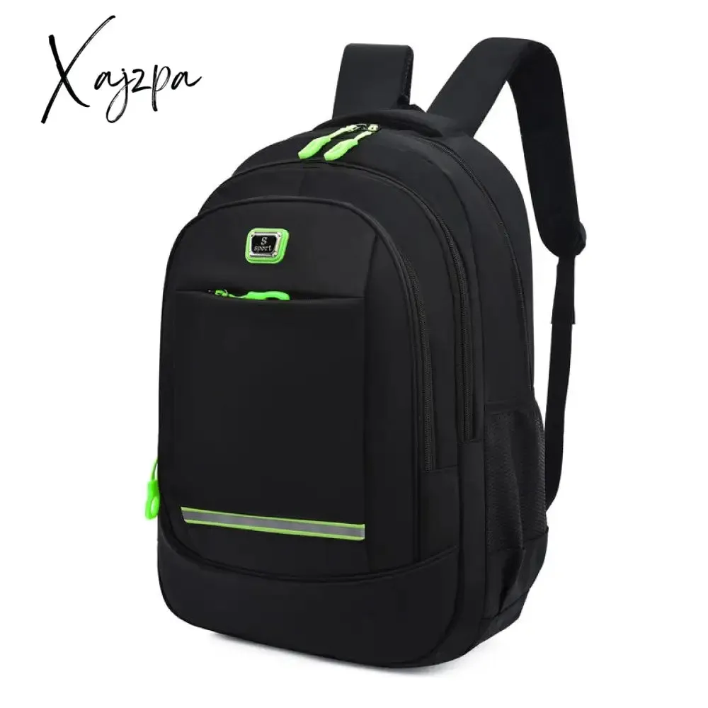 Xajzpa - New Male Oxford Backpacks Laptop Bags For Teenager Boys School Students Casual Outdoor Travel Large Capacity Bag Wholesale