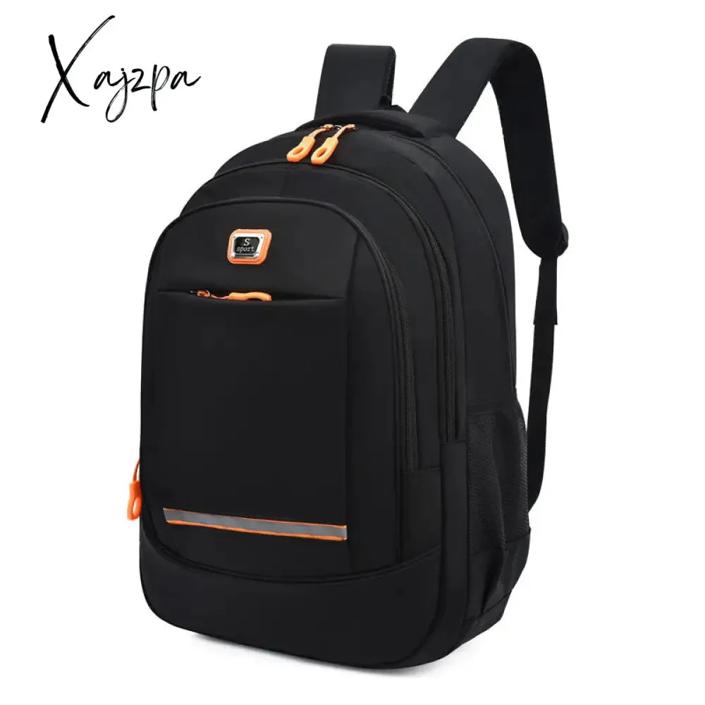 Xajzpa - New Male Oxford Backpacks Laptop Bags For Teenager Boys School Students Casual Outdoor Travel Large Capacity Bag Wholesale